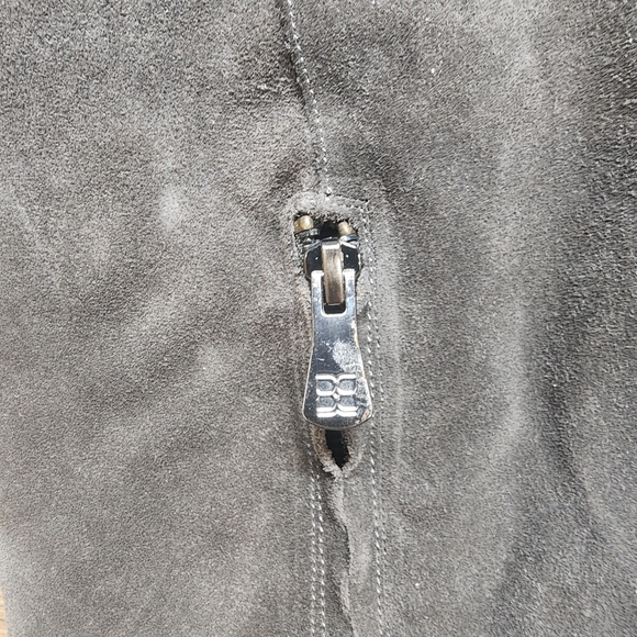 BCBG MAXAZRIA VALERIE 1 SUEDE LEATHER OVER THE KNEE TALL BOOTS WOMEN US 9.5 - Picture 3 of 5